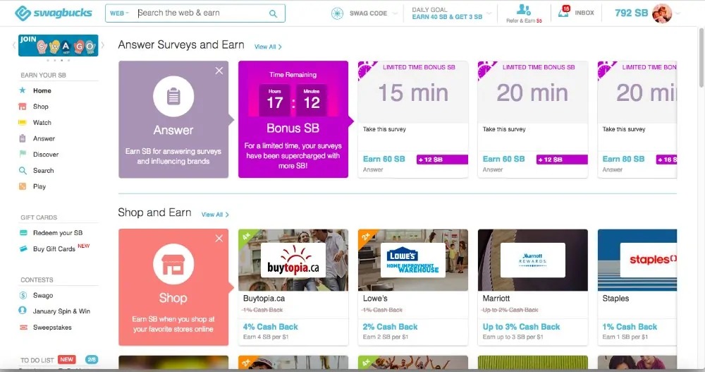 Swagbucks