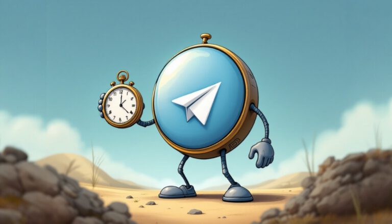 آموزش نحوه ارسال پیام زمان‌بندی شده در تلگرام (راهنمای تصویری)