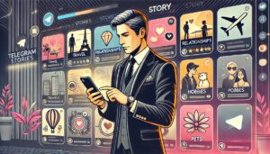 چگونه در تلگرام استوری بگذاریم؟ (آموزش تصویری )