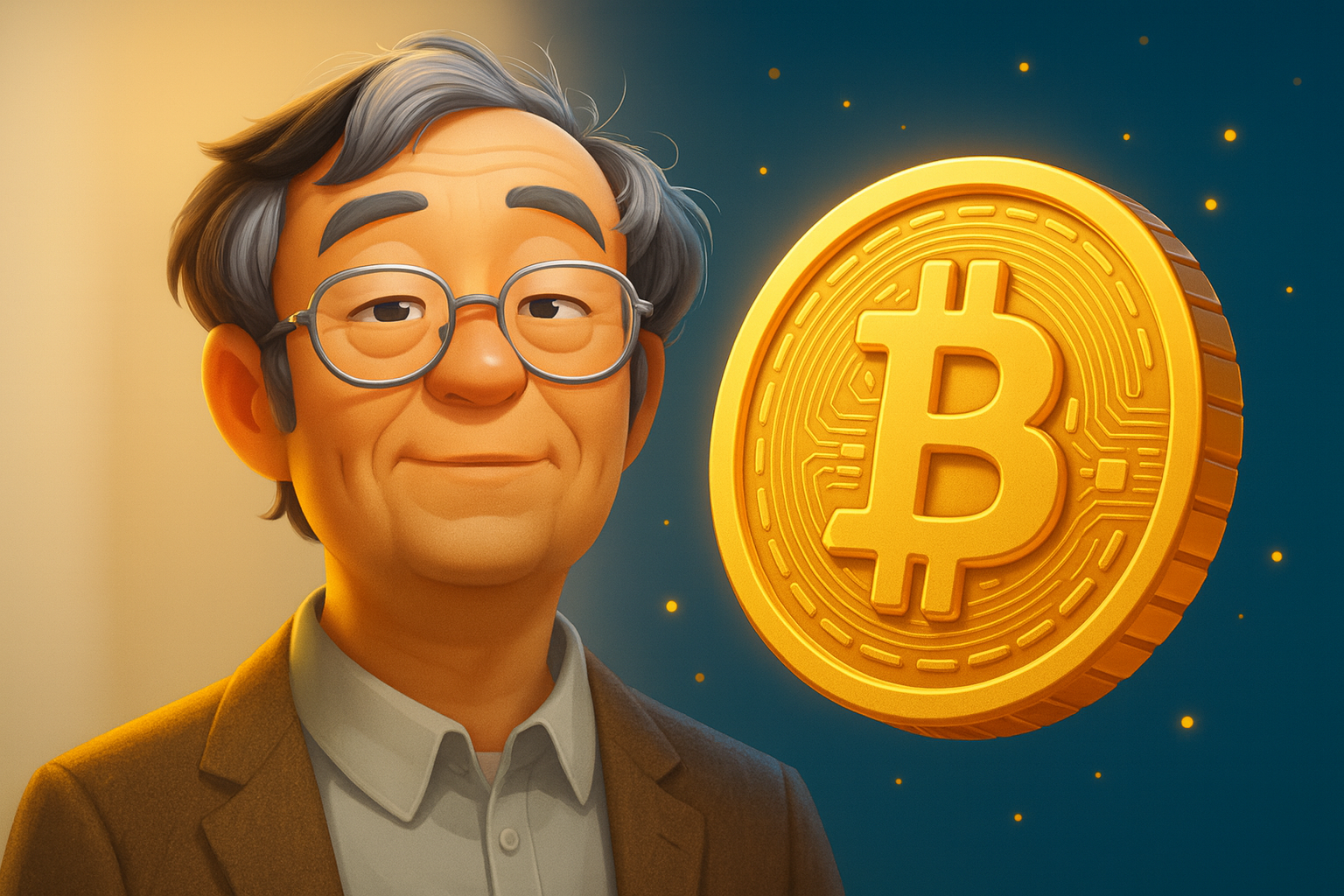 ساتوشی ناکاموتو خالق ارز دیجیتال بیت کوین