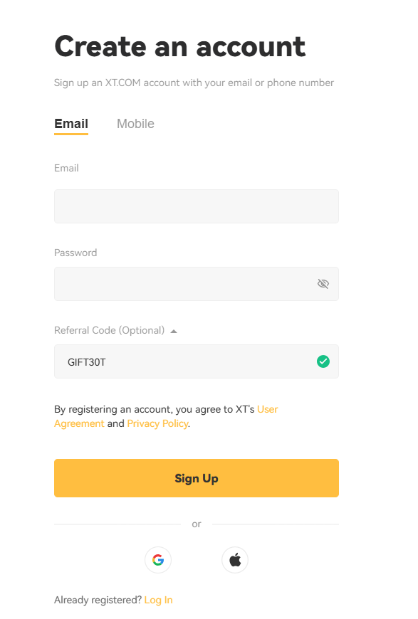 کد ارجاع صرافی XT