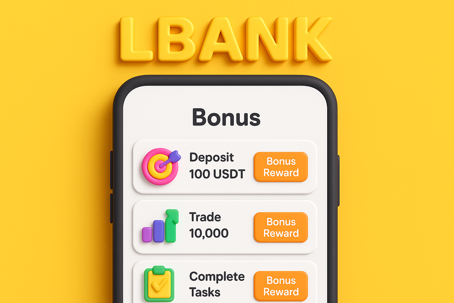 دریافت بونوس از صرافی LBank