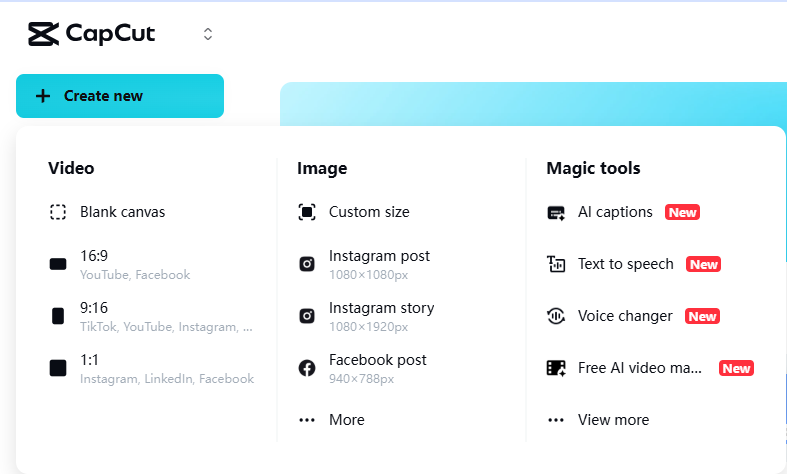 تنظیمات اولیه پروژه در کپ کات