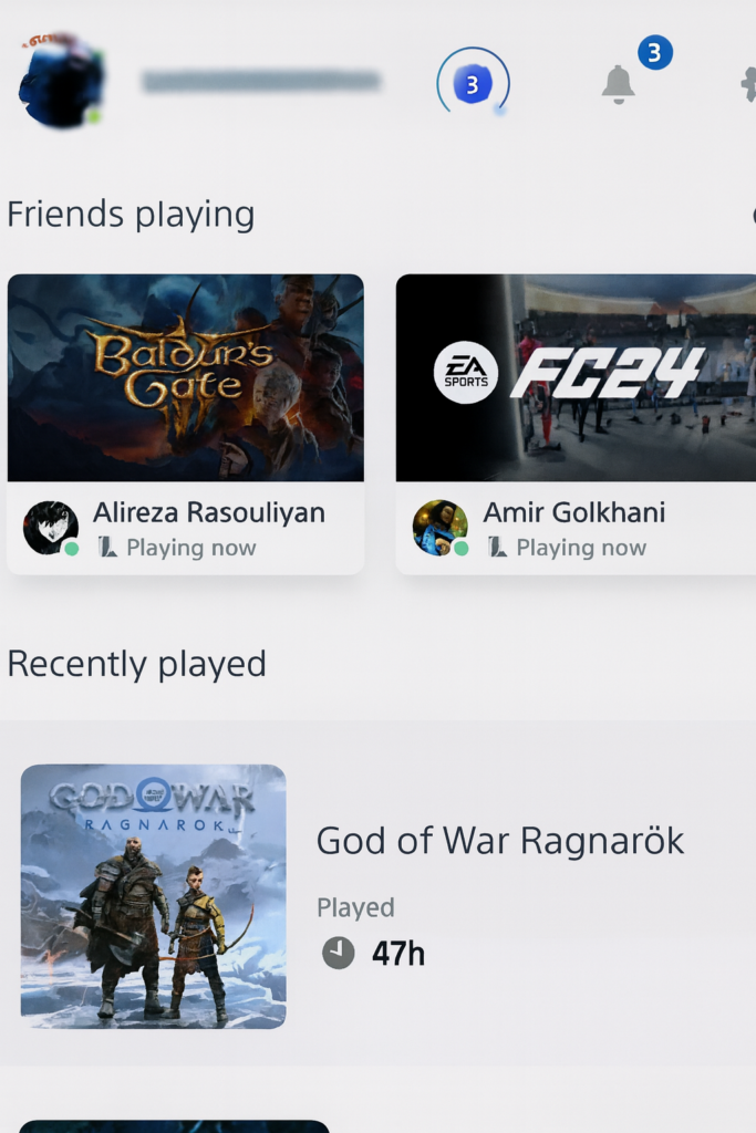 رفع خطای ورود به PSN در آیفون-۲