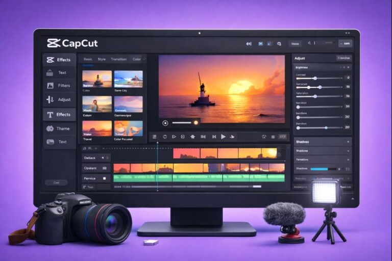 آموزش کامل ادیت ویدیو در کپ کات (از مبتدی تا حرفه‌ای)